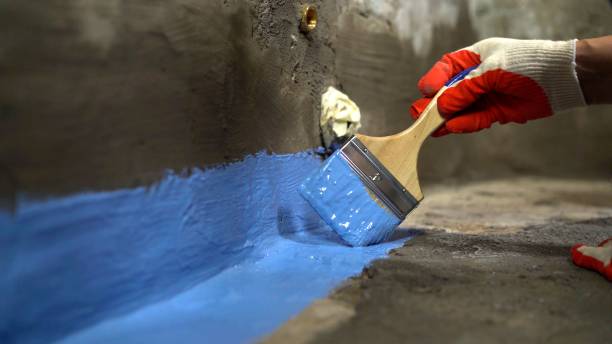 Commercial Waterproofing project at a Decatur, IN business property by SJ Waterproofing Pros